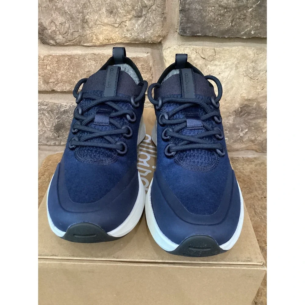 Allbirds Wool Strider Womens 7 Dark Navy Blizzard Sneakers A11665W070 New